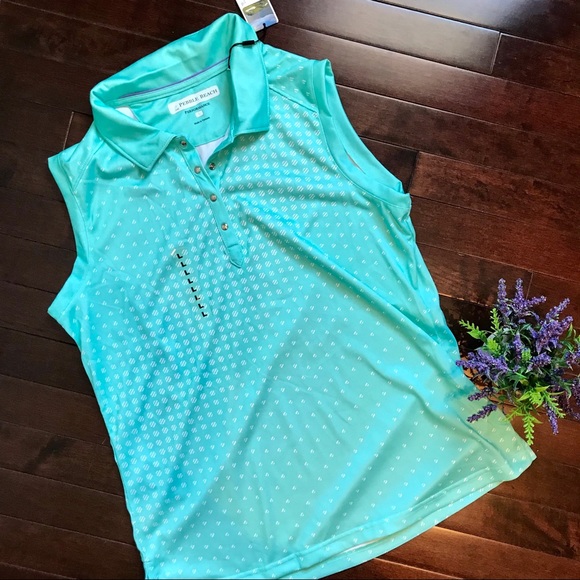 Pebble Beach Sleeveless Golf Top sz L *NEW*